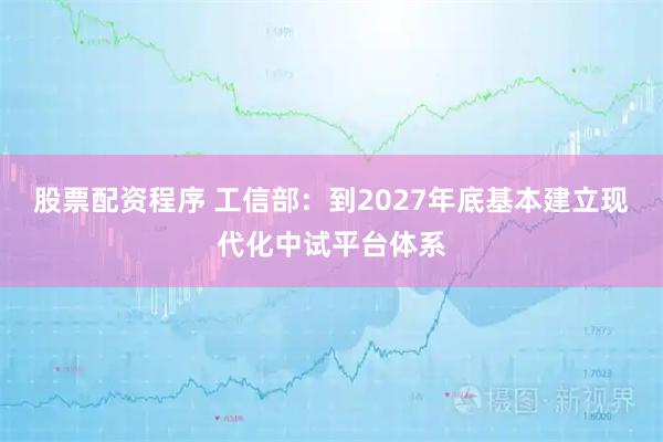股票配资程序 工信部：到2027年底基本建立现代化中试平台体系